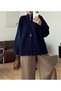 Double-Way Zippered Knitwear Cardigan - 2