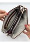 Women's Suede Hand and Shoulder Bag 26X16 cm - 3