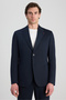 Ds Damat Comfort Fit Navy Blue Knitted Suit