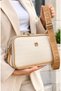 Original Women's Monogram Printed Long Strap 6 Compartment Crossbody and Shoulder Bag