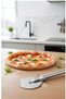 Stainless Steel Pizza Cutter Roulette - Dough and Pastry Slicer Knife 22 cm (9 cm Blade Diameter) - 3