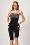 Black Mi Emay 2044 High Waist Double Long Leg Corset