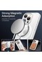 Magnetic Matte Case for iPhone 15 Pro, Black - 3
