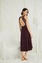 S Closet Chest and Back Cut-Out Lace Slit Strap Nightgown - 4