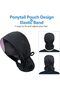 Adjustable Working Cap with Button, Cotton Working Hat Sweatband, Elastic Bandage Tie Back Hats - 4