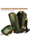 Black Tactical Backpack, Military Backpack, Molle Backpack - 3