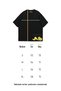 Women Men Black Blew Nirvana Printed Oversize Crew Neck Short Sleeve T-Shirt - 8