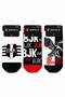 Bjk Licensed Fan Socks Unisex 3-Piece Children's Bootie Socks 1903 Kartal Bjk Socks Black and White Daily Socks Sports Socks Bjk Gift Socks Kartal Totem Socks Bj23083