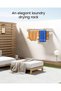 Laundry Drying Rack Collapsible, Wall Mounted Drying Rack, Clothes Drying Rack, Retractable D - 3