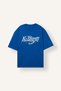 100% Cotton Boxy Fit Crew Neck Printed Short Sleeve T-Shirt J1278Ax26Au - 7