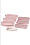 Layered Lunch Box - 3-Layer Leak-Proof Food Container (with Fork and Spoon) 1260 ml - 2