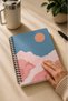 Checkered Notebook L 110 Gr. Extra Thick Cream Paper L 45 Sheets 90 Pages L A5 School Notebook - 2