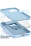 Compatible with iPhone 14 Case with Screen Protector (Camera Protection & Soft Microfiber Lin - 6