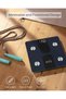 ميزان ذكي C1 بتقنية البلوتوث، ميزان لقياس نسبة الدهون في الجسم، ميزان حمام رقمي لاسلكي، 12 قياسًا، Wei. - 4