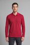 100% Cotton Regular Fit Polo Collar Pique Long Sleeve Basic T-Shirt J1274Ax26Wn - 3
