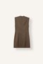 Hakim Collar Zippered Sleeveless Bell Skirt Mini Dress I9695Ax26Wn - 7