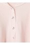 Peak New Season Pink Shawl Collar Wool Blend Women's Knit Cardigan - 6