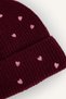 Women's Heart Embroidered Beret I0959Ax26Wn - 2