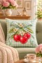 Şirin Evim Digital Printing Top Quality 4-Piece Throw Pillow Cover Set (43X43 Double-Sided Printed) - 6
