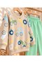 2-Piece Children's Set with Truck Patterned Pockets, Suitable for Boys' Kindergarten and Nursery, 100% Cotton. - 4