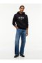 Men's Brand Logo Black Sweatshirt Suitable for Daily Use - 2