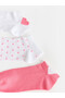 I Embroidered Women's Booties Socks 3-Piece Set from Freezen Store - 3
