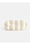 Striped Plush Women's Slippers with Bow Detail from Uzg Store for Style Enthusiasts - 5