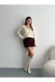 Women's Gold Buttoned V-Neck Knitwear Casual Mother Cardigan - 5