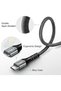 كابل USB-C، عبوة واحدة بطول 10 أقدام، كابل شحن سريع من النوع C مجدول من النايلون متوافق مع سامسونج - 5