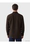 Peak New Season Brown Regular Fit Men's Shirt - 4