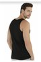Özten Men's Bamboo Undershirt 6-Piece Pack with Straps Soft Breathable Comfortable Daily Underwear Undershirt Set - 4
