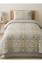 Single Size Double-Sided 120X200 Elastic Sheet Bedding Set, 3 Pieces with Zipper