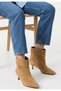 Debi Tan Suede Heeled Boots - 3