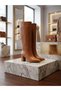 New Season Long Boots with Thick Heels Are Very Comfortable to Wear. - 3