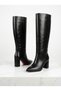 New Season Long Boots with Thick Heels Are Very Comfortable to Wear.