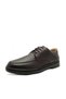 Genuine Leather Laced Brown Color Non-Slip Sole Men's Casual Shoes - 3
