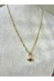 Eye Gold Steel Y Necklace - 2