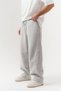 Lineseam Stitching Detailed Elastic Waist Loose Fit Men's Sweatpants - 2