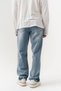 Riftwash Ripped Detailed Open Leg Baggy Jean Trousers - 6