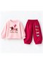 Girl's Dog Embroidered Suit - 2