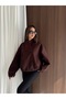 Checked Double-Breasted Collar Buttoned Bomber Jacket - 7