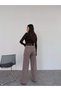 High Waist Pipe Leg Jean - 5
