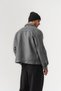 Kashlock Collared Cashmere Fabric Zipper Snap Closure Pocket Detailed Men's Coat - 7