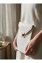 Women's Chain Strap Two-Compartment Phone Bag Lockable Mini Crossbody Bag
