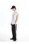 Men's Sleeveless Hooded and Printed T-Shirt - 3