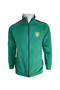Diyarbakır Amedspor Zippered Fleece Jacket Green Stand Collar Diyarbakır Fan Winter Jacket P019 - 2