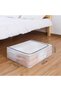 Under Bed Storage Box Foldable Storage Bag Organizer with Reinforced Handle Clear Window Foldable Un - 3