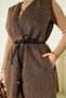 Alpaca Cashmere Vest - 4547 - Brown (Os) - 3