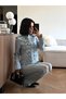 Japanese Buttoned Denim Jacket - 5