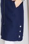 Women's Side Buttoned Onion Patterned Quilted Vest - 6